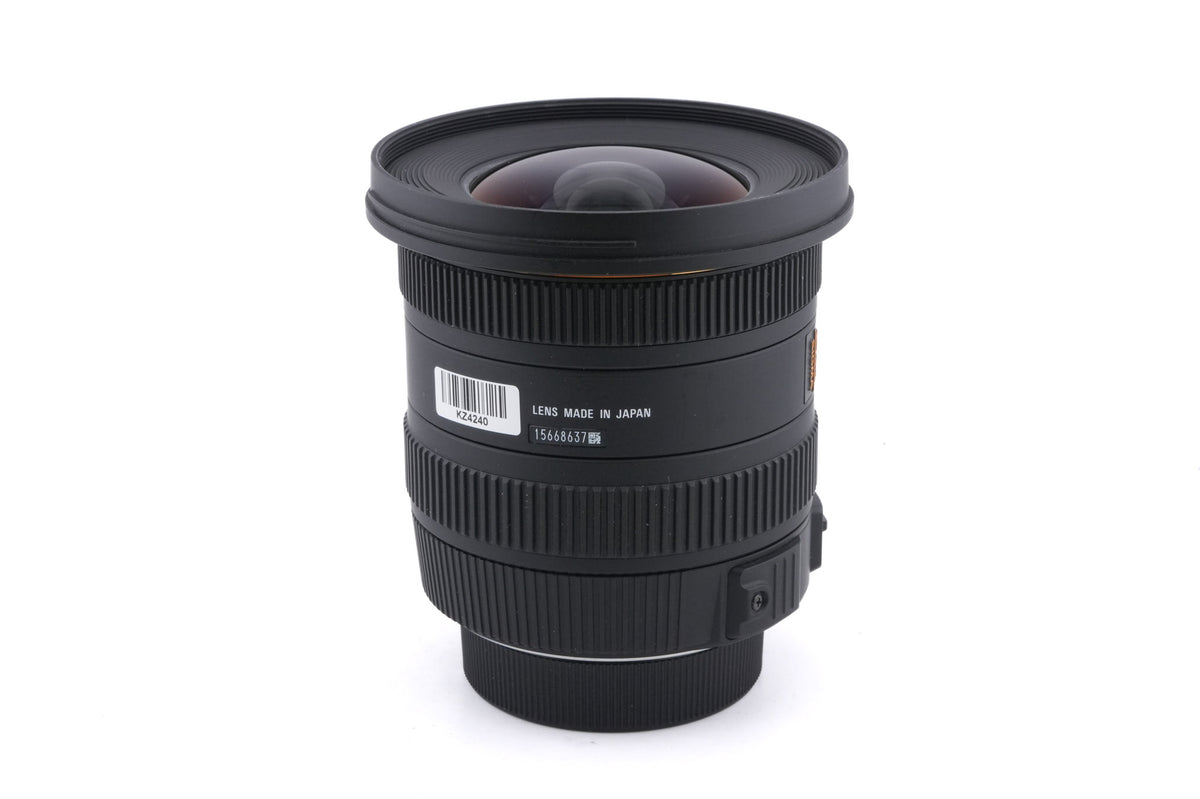 Sigma 10-20mm f3.5 EX DC HSM