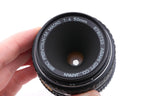 Pentax 50mm f4 SMC Pentax-M Macro