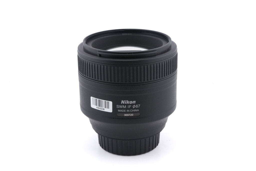 Nikon 85mm f1.8 AF-S Nikkor G