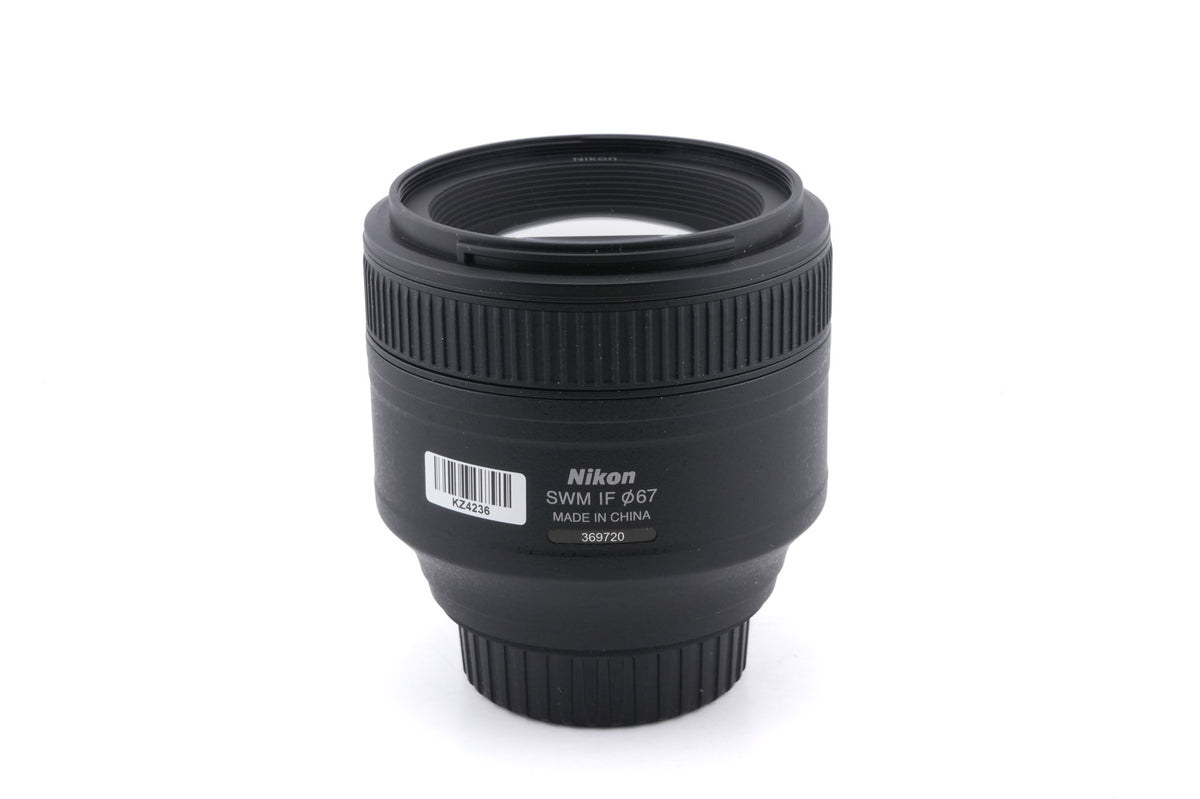 Nikon 85mm f1.8 AF-S Nikkor G