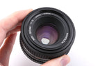 Minolta 50mm f2 MD
