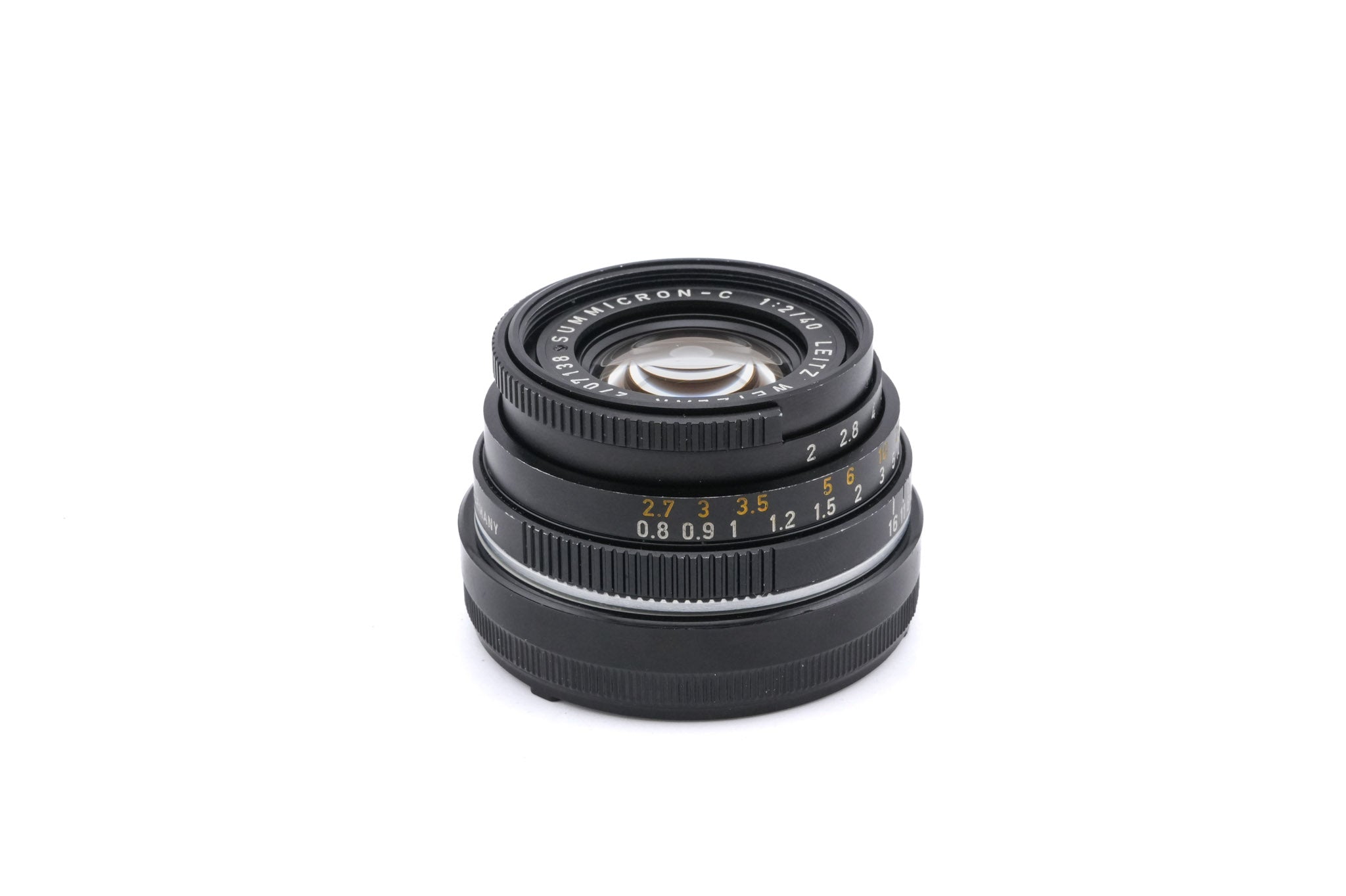 Leica 40mm f2 Summicron-C (11542) - Lens – Kamerastore
