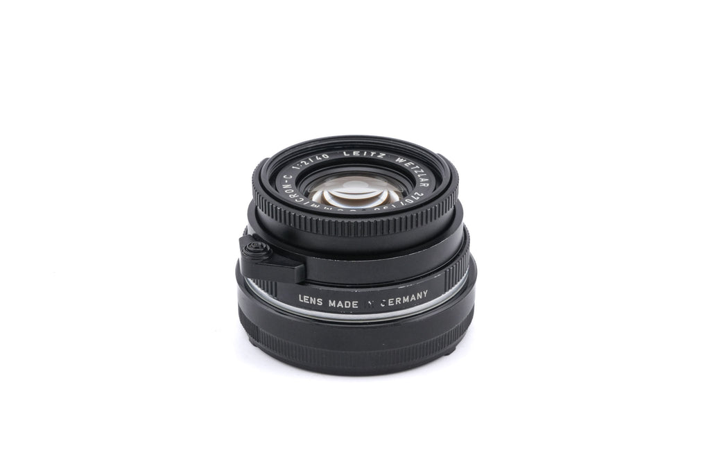 Leica 40mm f2 Summicron-C (11542)
