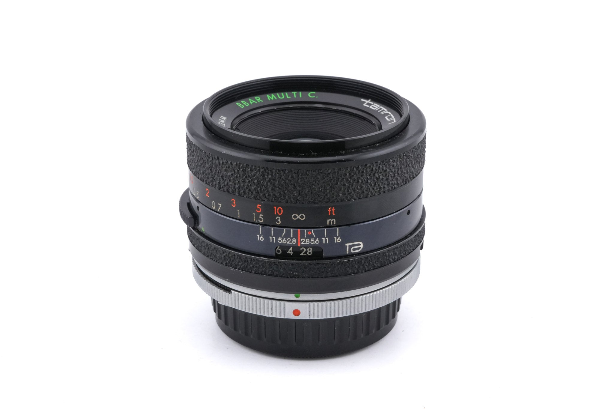 Tamron 28mm f2.8 BBAR Multi C. + Adaptall - Pentax K.M. Adapter