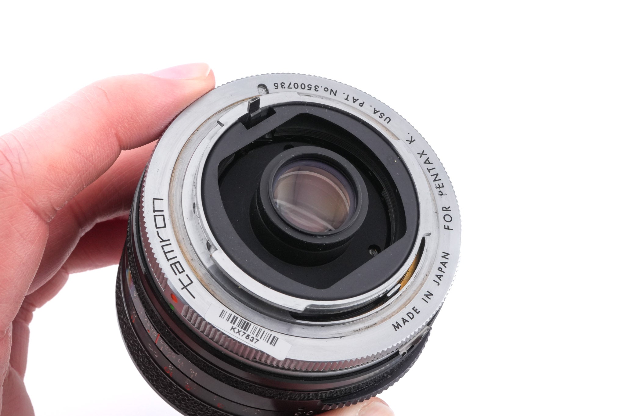 Tamron 28mm f2.8 BBAR Multi C. + Adaptall - Pentax K.M. Adapter