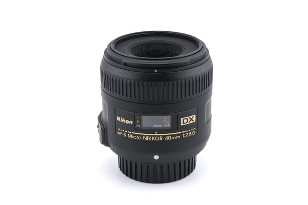 Nikon 40mm f2.8 AF-S Micro Nikkor G – Kamerastore