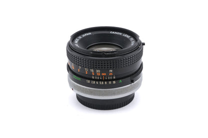 Canon 50mm f1.8 S.C.