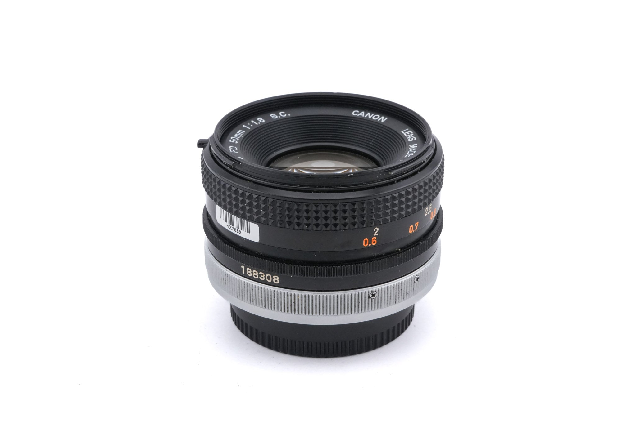 Canon 50mm f1.8 S.C.