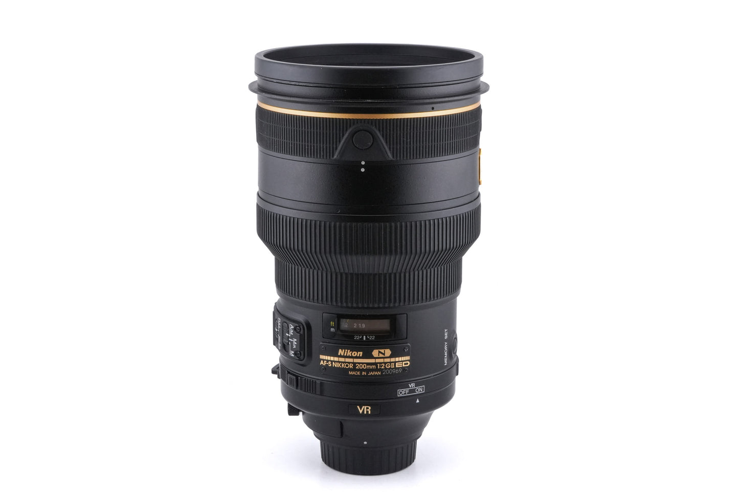 Nikon 200mm f2 AF-S Nikkor G II ED VR - Lens