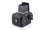 Hasselblad 500C/M (Black, 10170) + Waist Level Finder (Old / Black, 42277) + A12N Film Magazine + 80mm f2.8 Planar T* C (Black, 20028)