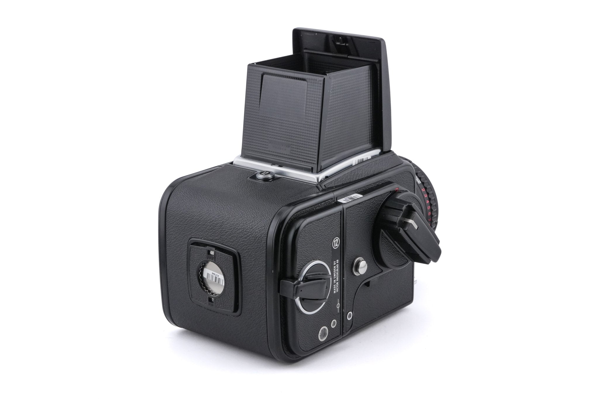 Hasselblad 500C/M (Black, 10170) + Waist Level Finder (Old / Black, 42277) + A12N Film Magazine + 80mm f2.8 Planar T* C (Black, 20028)