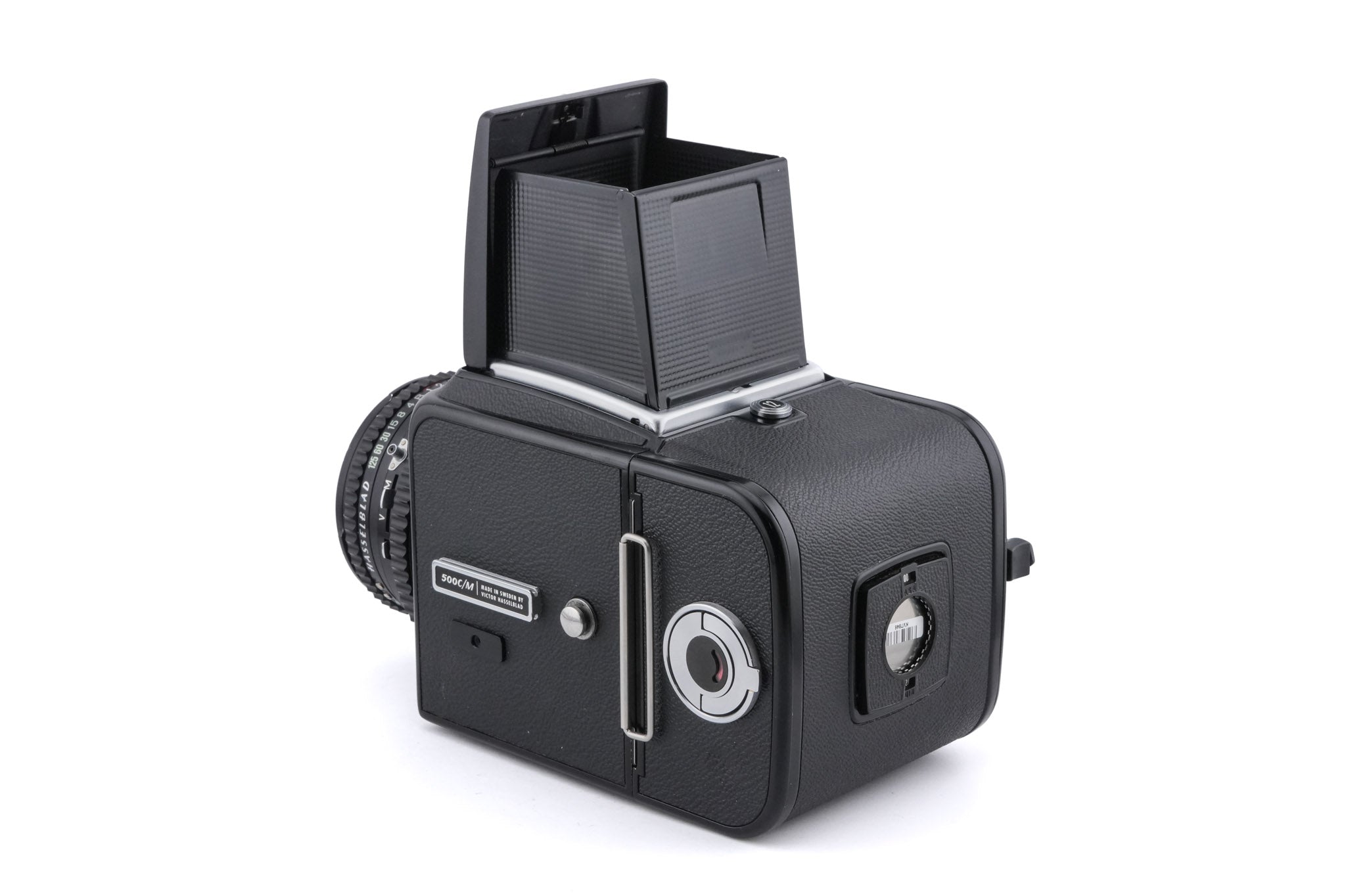 Hasselblad 500C/M (Black, 10170) + Waist Level Finder (Old / Black, 42277) + A12N Film Magazine + 80mm f2.8 Planar T* C (Black, 20028)