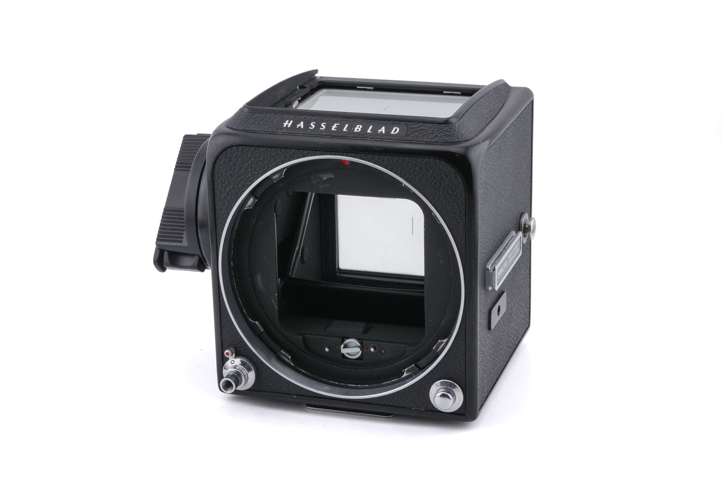 Hasselblad 500C/M (Black, 10170) + Waist Level Finder (Old / Black, 42277) + A12N Film Magazine + 80mm f2.8 Planar T* C (20028)