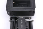 Hasselblad 500C/M (Black, 10170) + Waist Level Finder (Old / Black, 42277) + A12N Film Magazine + 80mm f2.8 Planar T* C (Black, 20028)