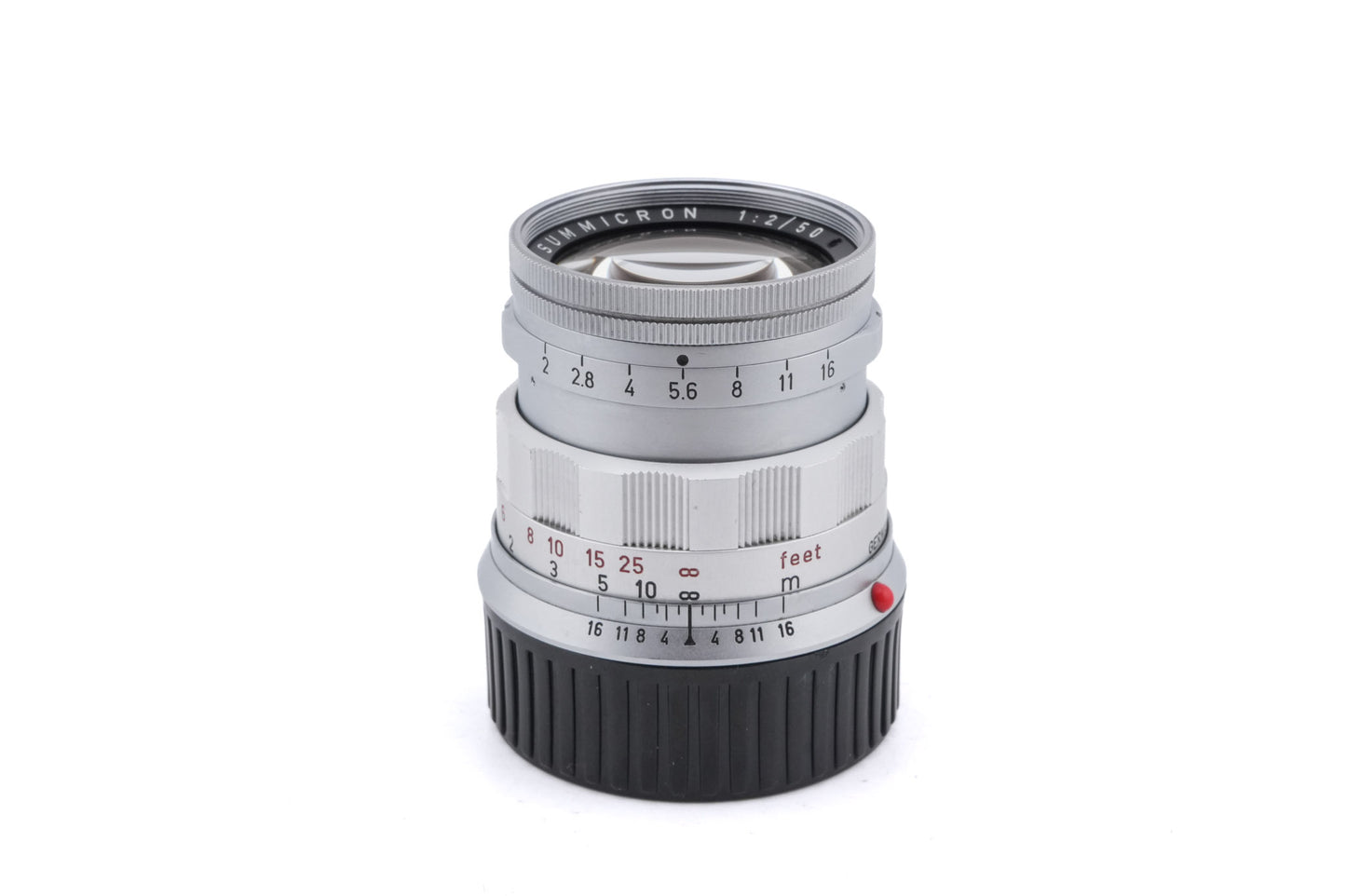 Leica 50mm f2 Summicron (Type II) (Silver, SOOIC-MS / SOSIC / 11118 / 11618 / 11818)