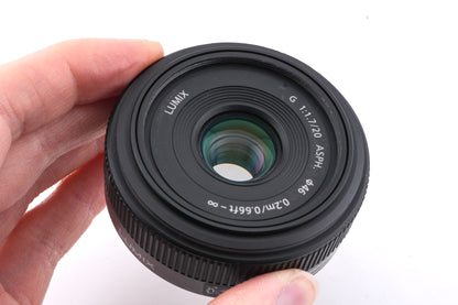 Panasonic 20mm f1.7 Lumix G ASPH. (H-H020A)