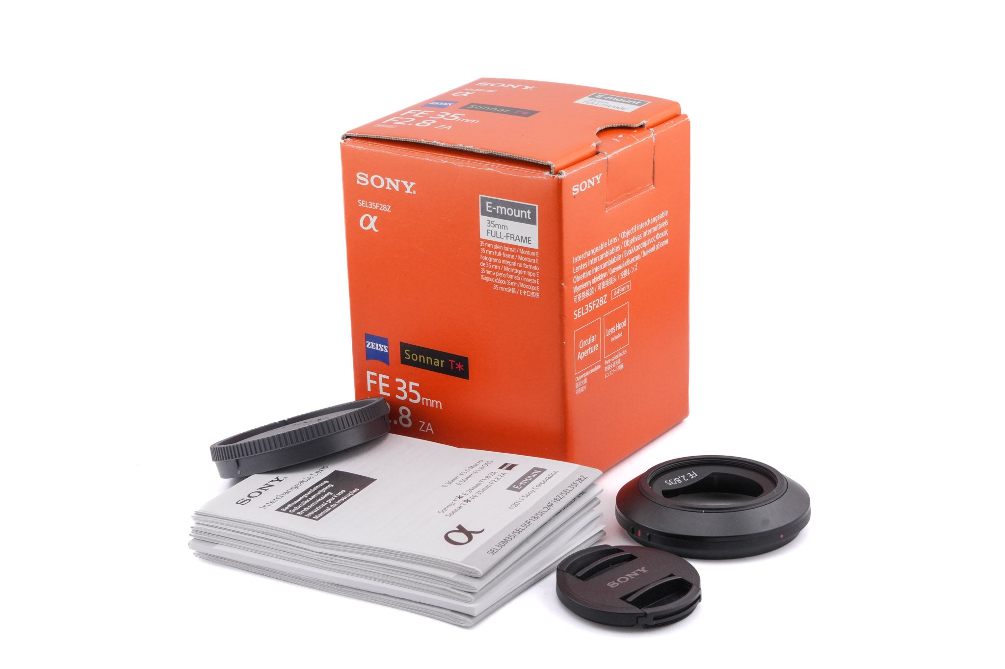 Sony 35mm f2.8 Sonnar T* ZA (SEL35F28Z) – Kamerastore