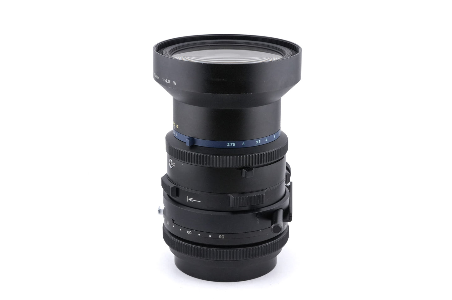 Mamiya 75mm f4.5 Sekor Shift Z W