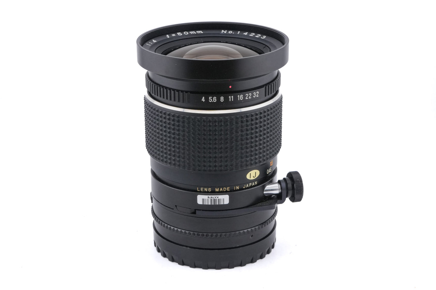 Mamiya 50mm f4 Sekor Shift C