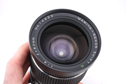 Mamiya 50mm f4 Sekor Shift C