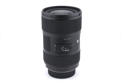 Sigma 18-35mm f1.8 DC HSM Art