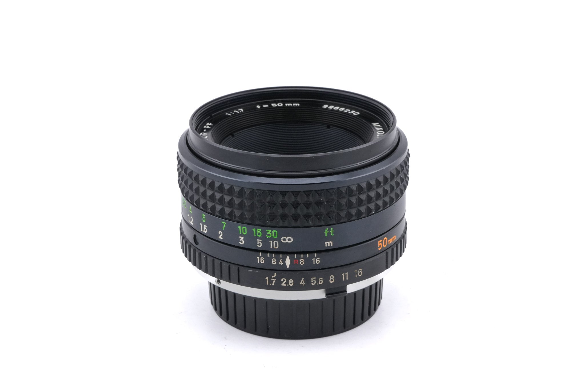 Minolta 50mm f1.7 MC Rokkor-PF – Kamerastore