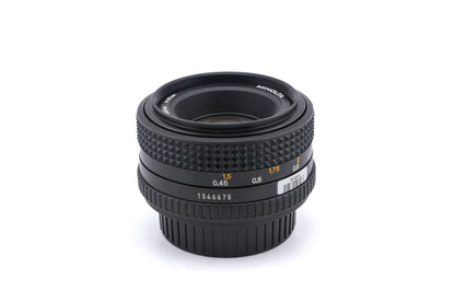 Minolta 50mm f2 MD