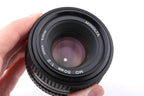 Minolta 50mm f2 MD