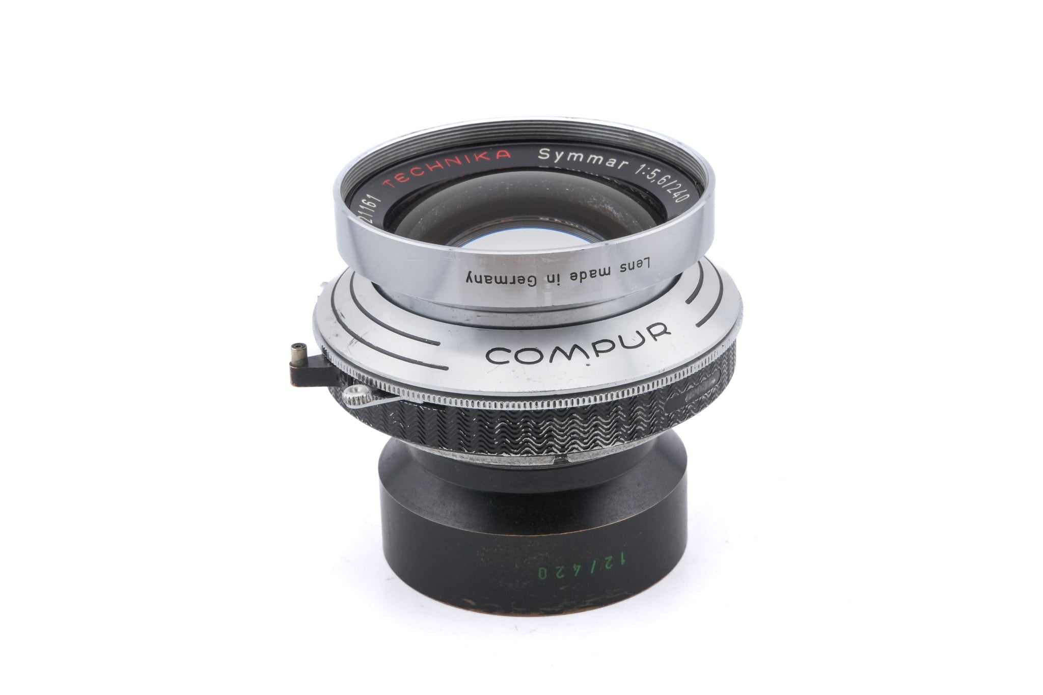 Schneider-Kreuznach 240mm f5.6 Symmar (Shutter) – Kamerastore Schneider-Kreuznach 240mm f5.6 Symmar (Shutter) – Kamerastore