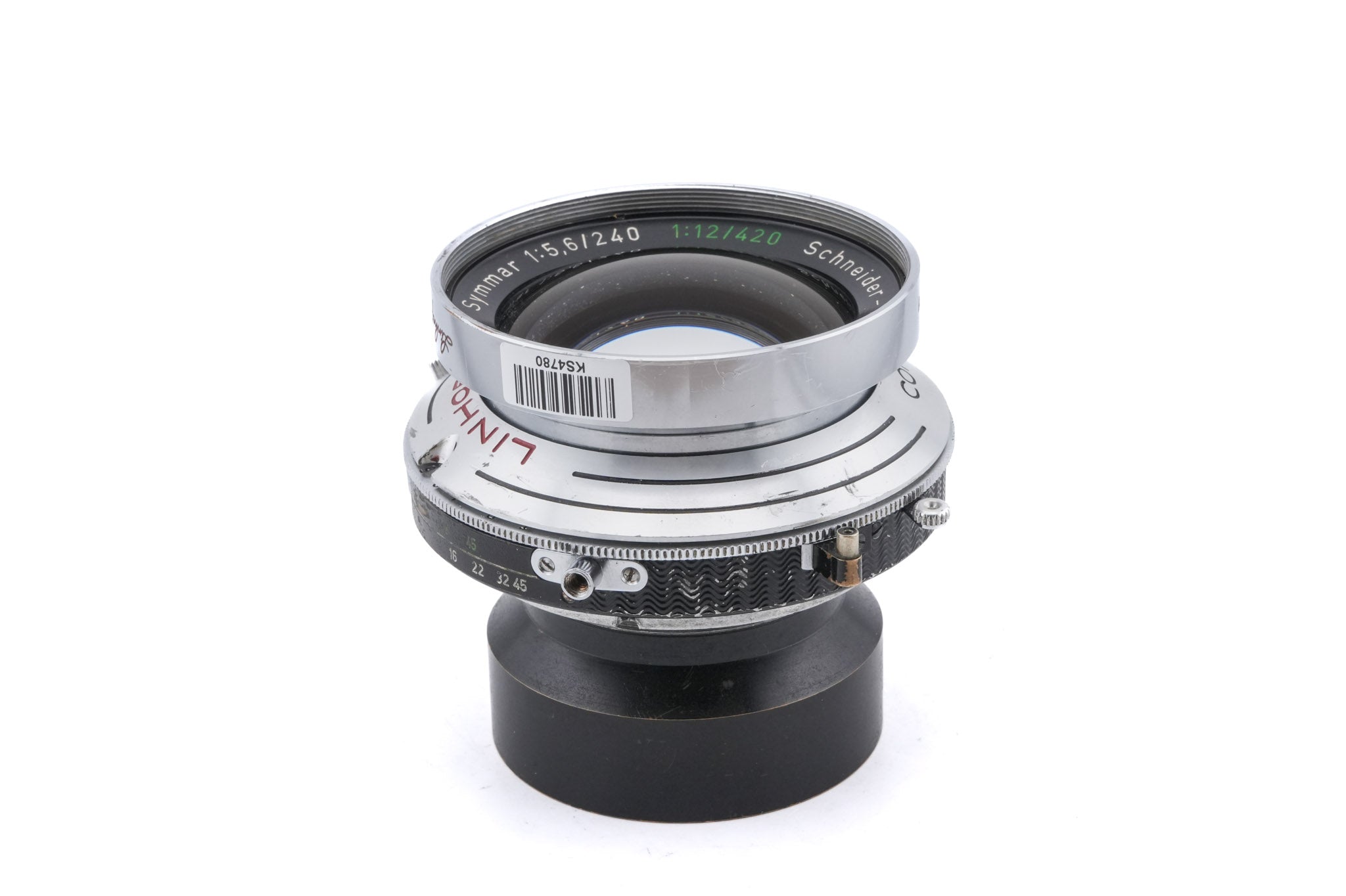 Schneider-Kreuznach 240mm f5.6 Symmar (Shutter) – Kamerastore