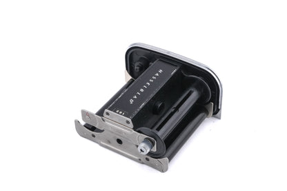 Hasselblad 500C/M (Silver, 10026) + Waist Level Finder (New / Chrome, 42315) + A12N Film Magazine + 80mm f2.8 Planar T* CF (20029) + Standard Focusing Screen (42161)