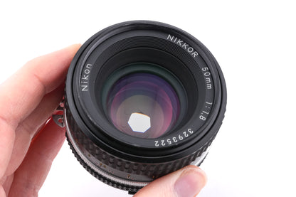 Nikon 50mm f1.8 Nikkor AI-S (Long Nose)
