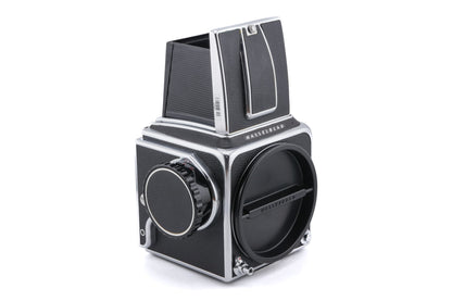Hasselblad 500C (10022) + Waist Level Finder (Old / Silver, 42021)