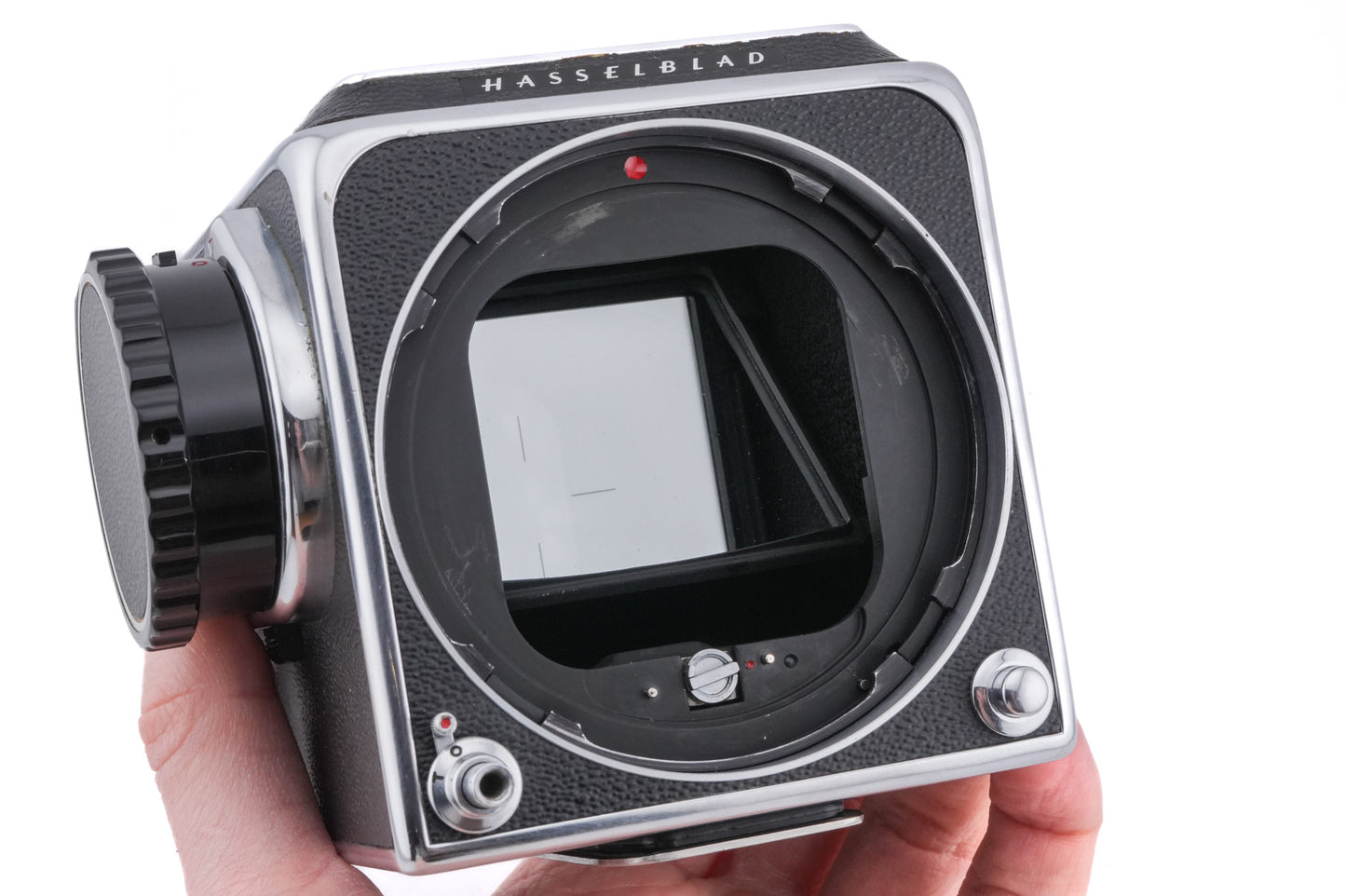 Hasselblad 500C (10022) + Waist Level Finder (Old / Silver, 42021)