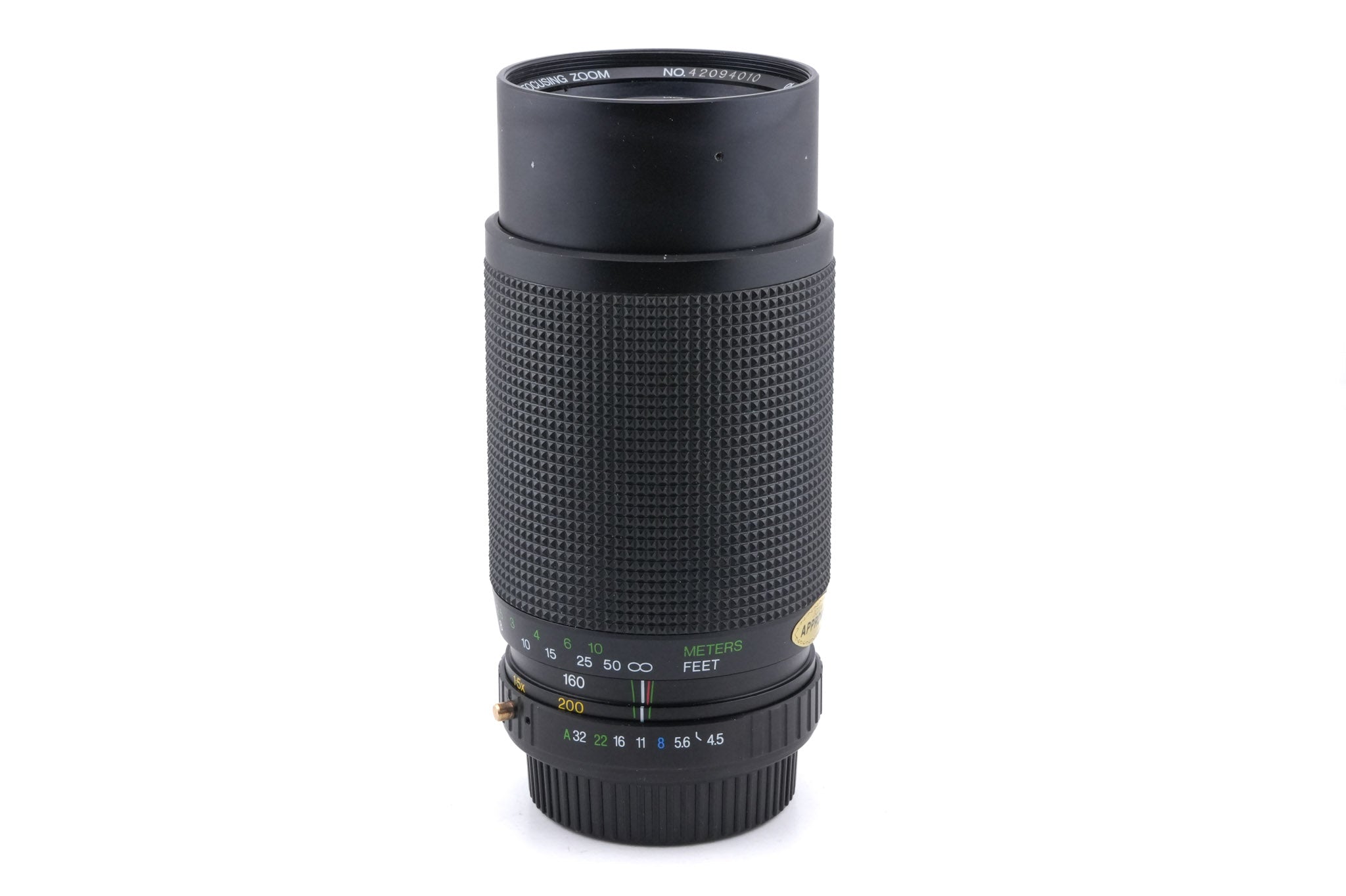 Vivitar 75-200mm f4.5 Macro Focusing Zoom MC