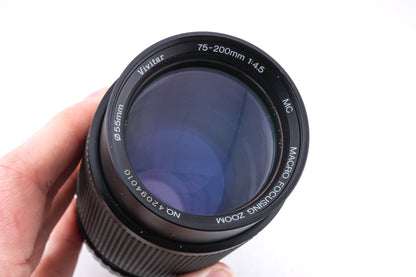 Vivitar 75-200mm f4.5 Macro Focusing Zoom MC
