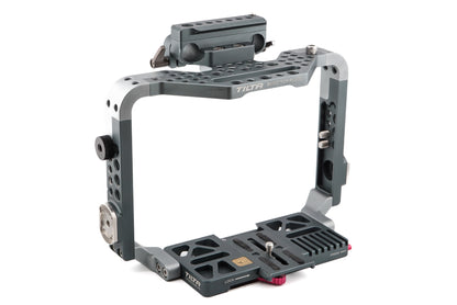 Blackmagic Design Cinema Camera 2.5K + Nikon F - Black Magic Speed Booster 0.58x (NIK F(G) - BMPCC) + Top Handle + Camera Cage for BMCC + LSW Base Plate + Screen Loupe