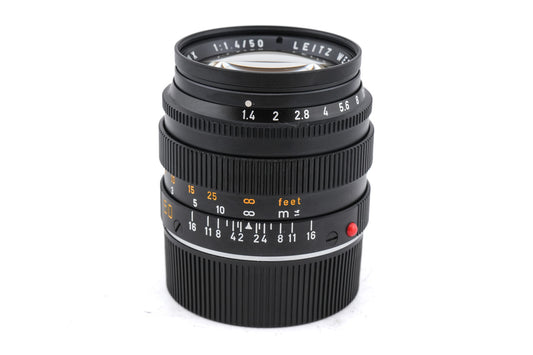 Leica 50mm f1.4 Summilux Type II (11114) + Lens Hood (12586)