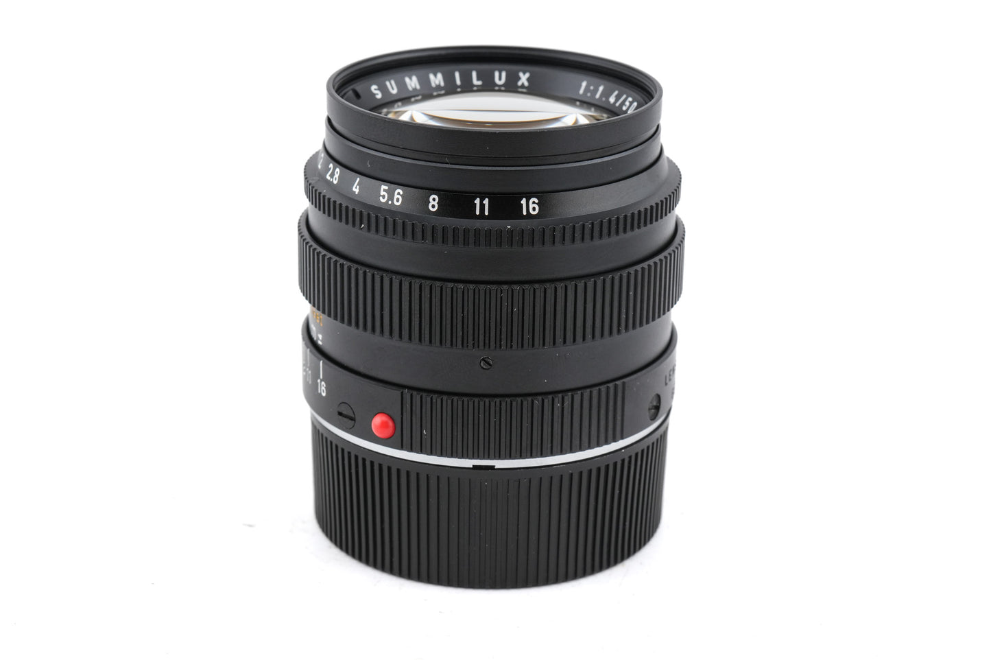 Leica 50mm f1.4 Summilux Type II (11114) + Lens Hood (12586)