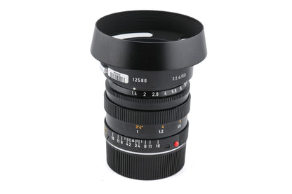 Leica 50mm f1.4 Summilux Type II (11114) + Lens Hood (12586)