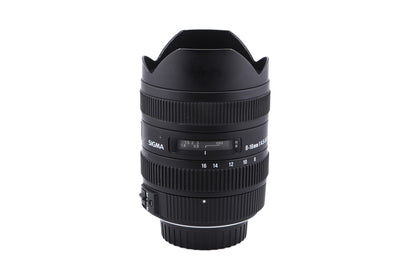 Sigma 8-16mm f4.5-5.6 DC HSM