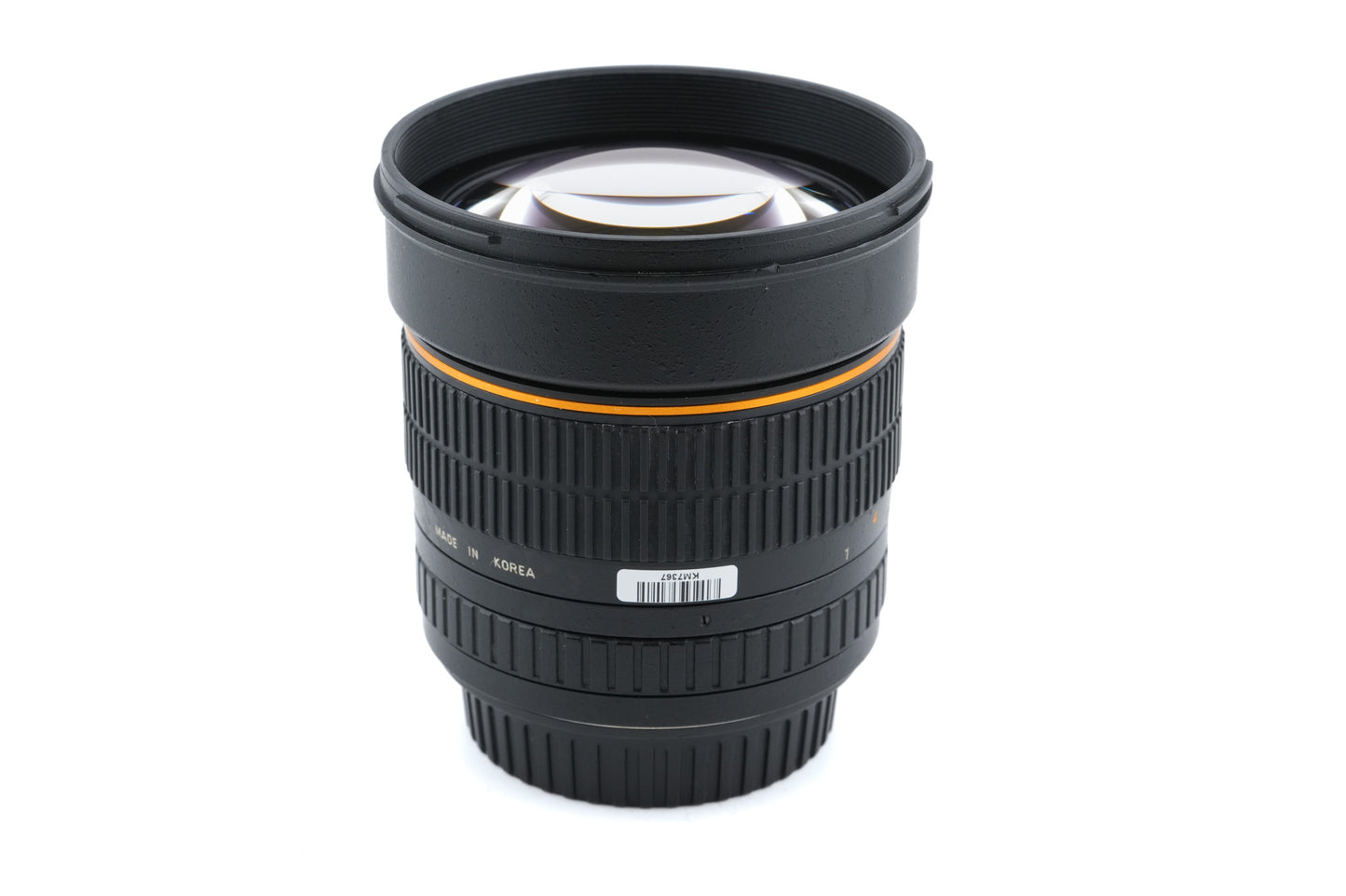 Samyang 85mm f1.4 Aspherical IF