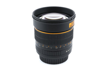 Samyang 85mm f1.4 Aspherical IF