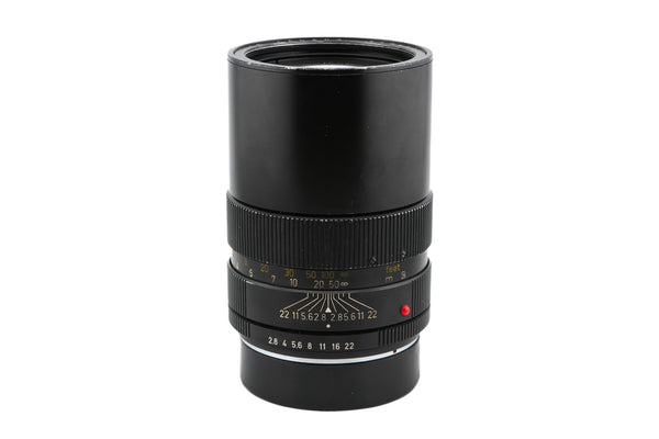 3カム ライカ LEICA ELMARIT-R 135mm F2.8 3CAM Leica 135mm f2.8 Elmarit-R II (3-Cam / 11211) – Kamerastore