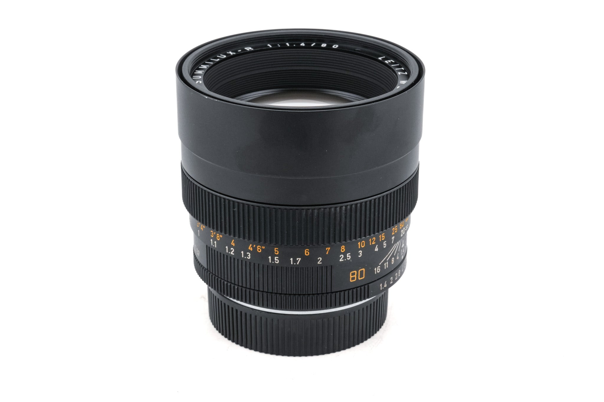 Leica 80mm f1.4 Summilux-R (3-Cam) (11880)