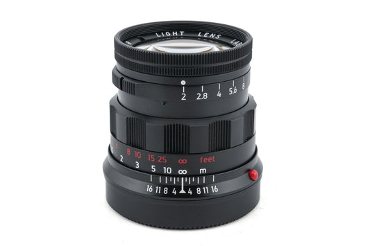 Light Lens Lab 50mm f2 "Rigid"