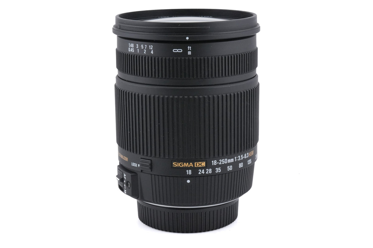 Sigma 18-250mm f3.5-6.3 DC OS HSM