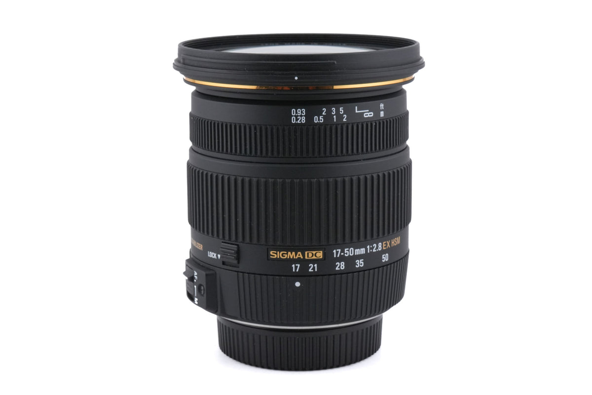 Sigma 17-50mm f2.8 EX DC OS HSM