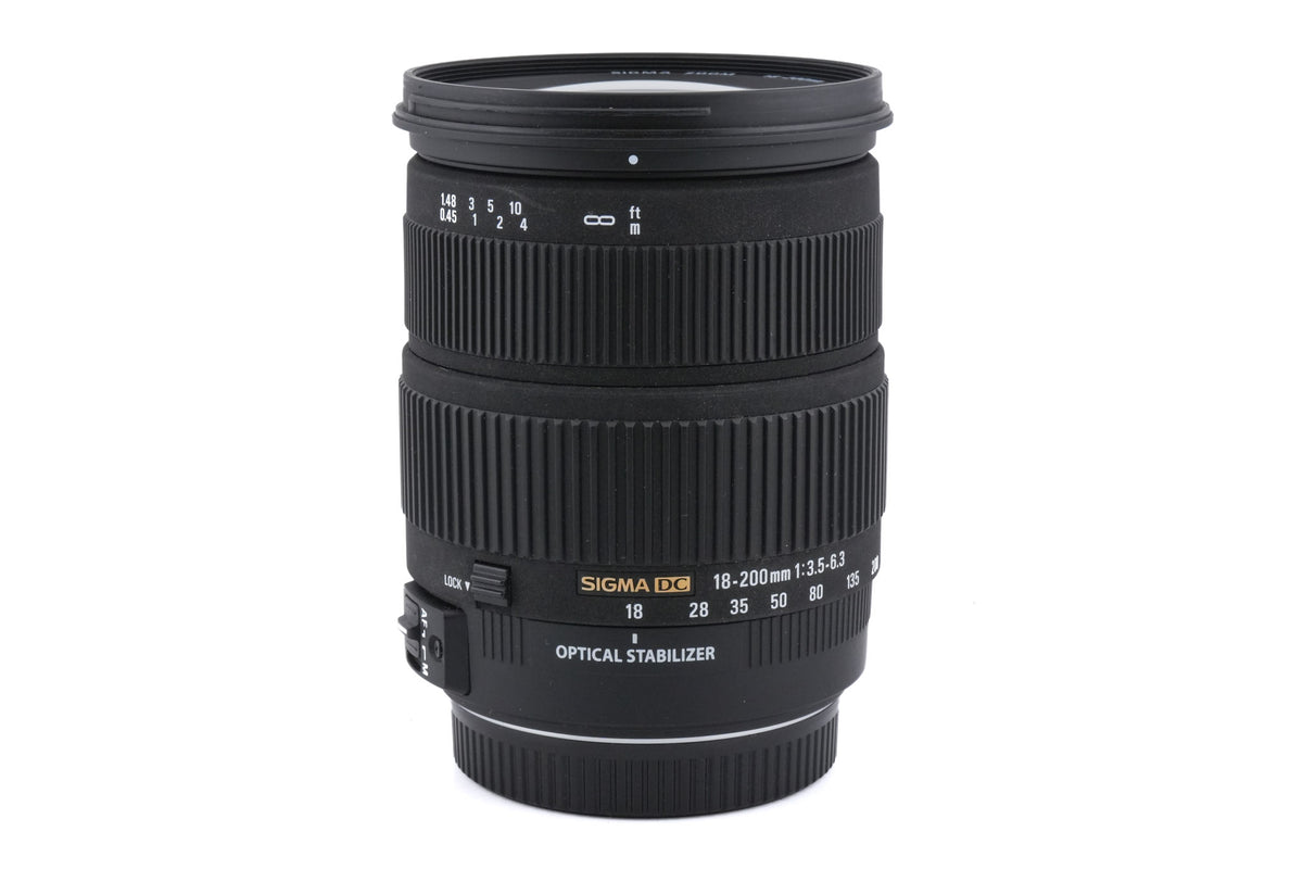 Sigma 18-200mm f3.5-6.3 DC OS