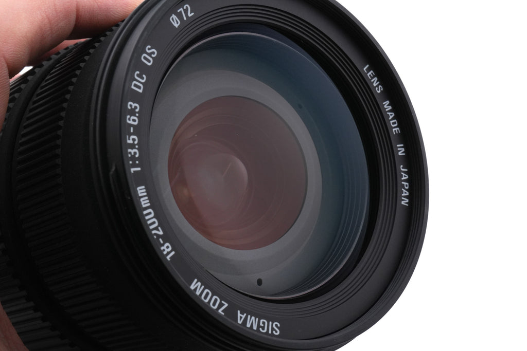 Sigma 18-200mm f3.5-6.3 DC OS
